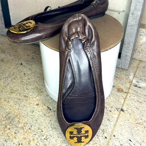 Tory Burch leather ballet flats